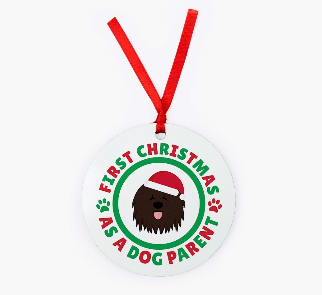 'Dog Parent' - Personalized {breedFullName} Christmas Decoration