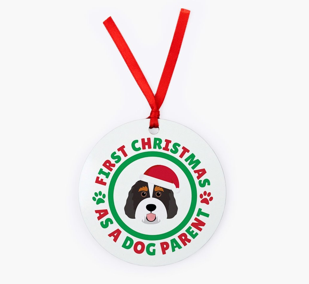'Dog Parent' - Personalized {breedFullName} Christmas Decoration