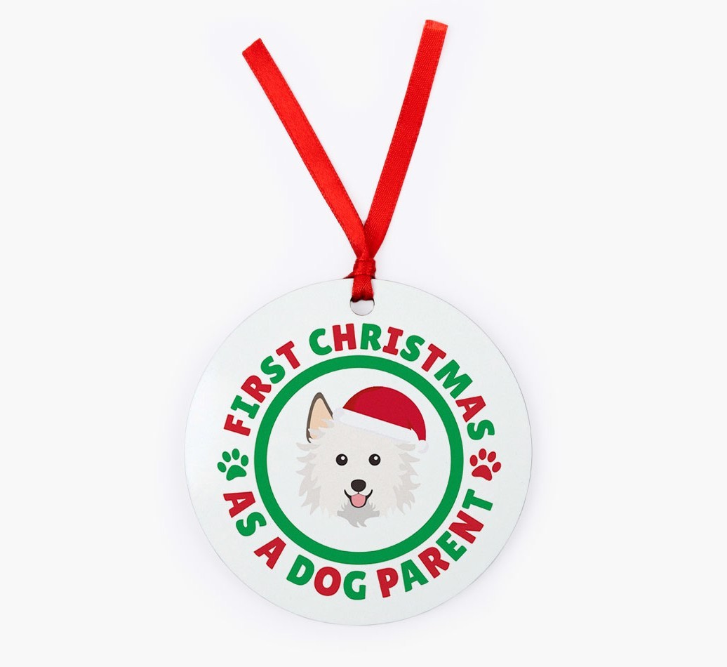 'Dog Parent' - Personalized {breedFullName} Christmas Decoration