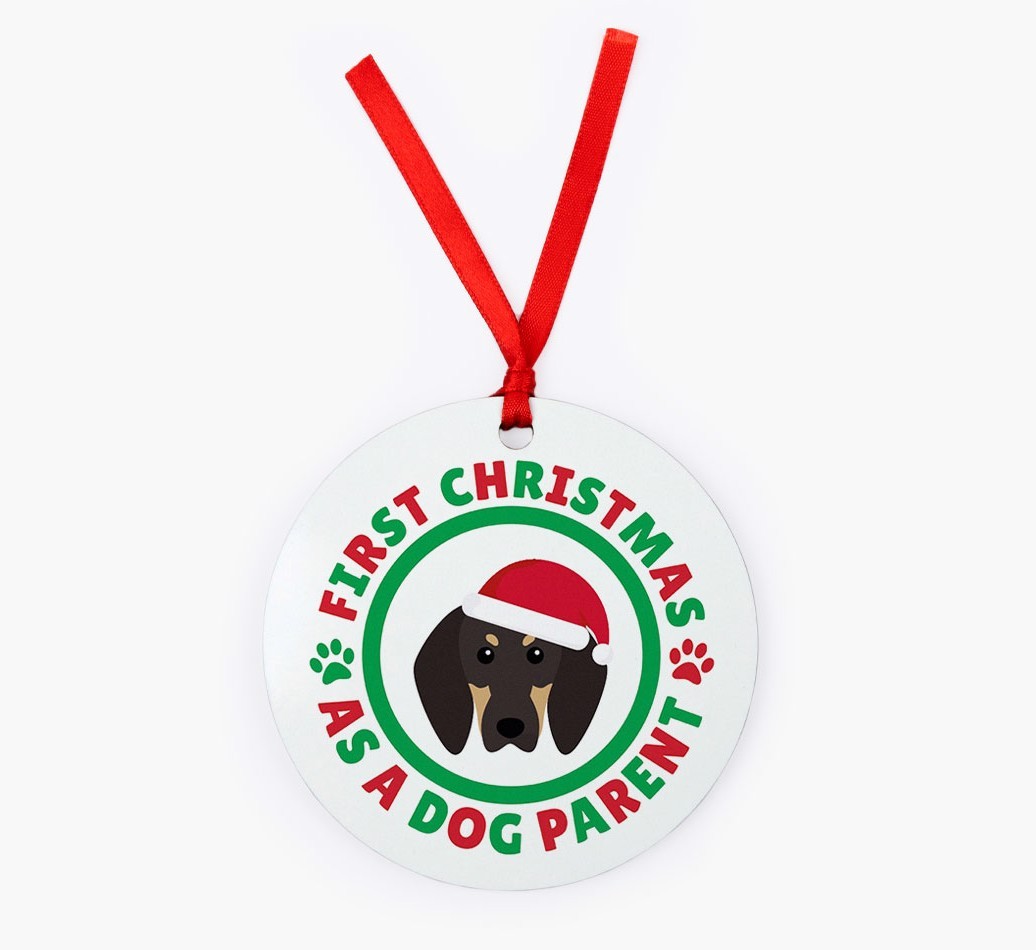 'Dog Parent' - Personalized {breedFullName} Christmas Decoration