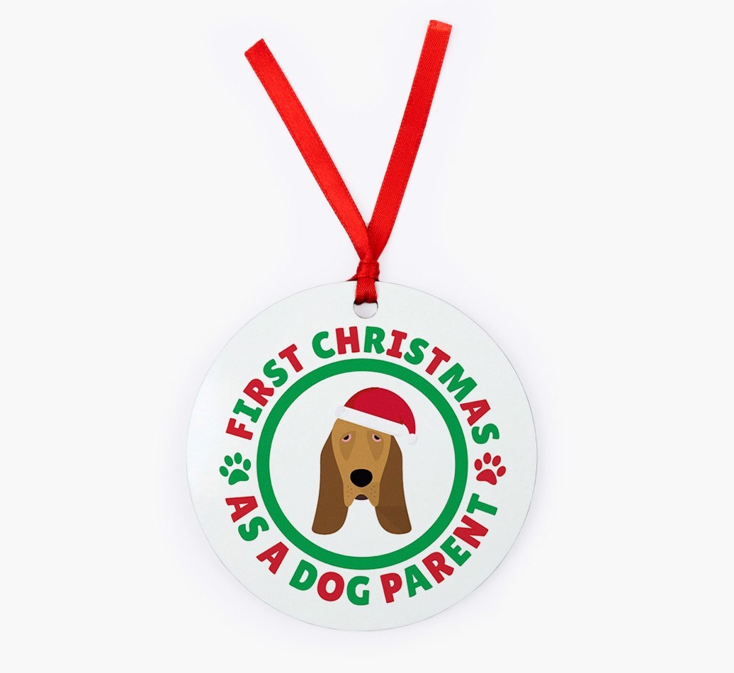 'Dog Parent' - Personalized {breedFullName} Christmas Decoration