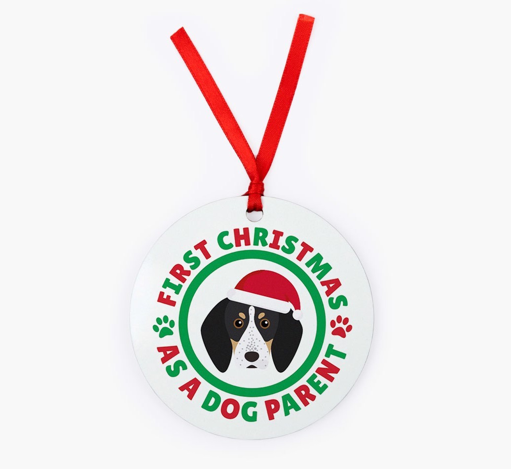 'Dog Parent' - Personalized {breedFullName} Christmas Decoration