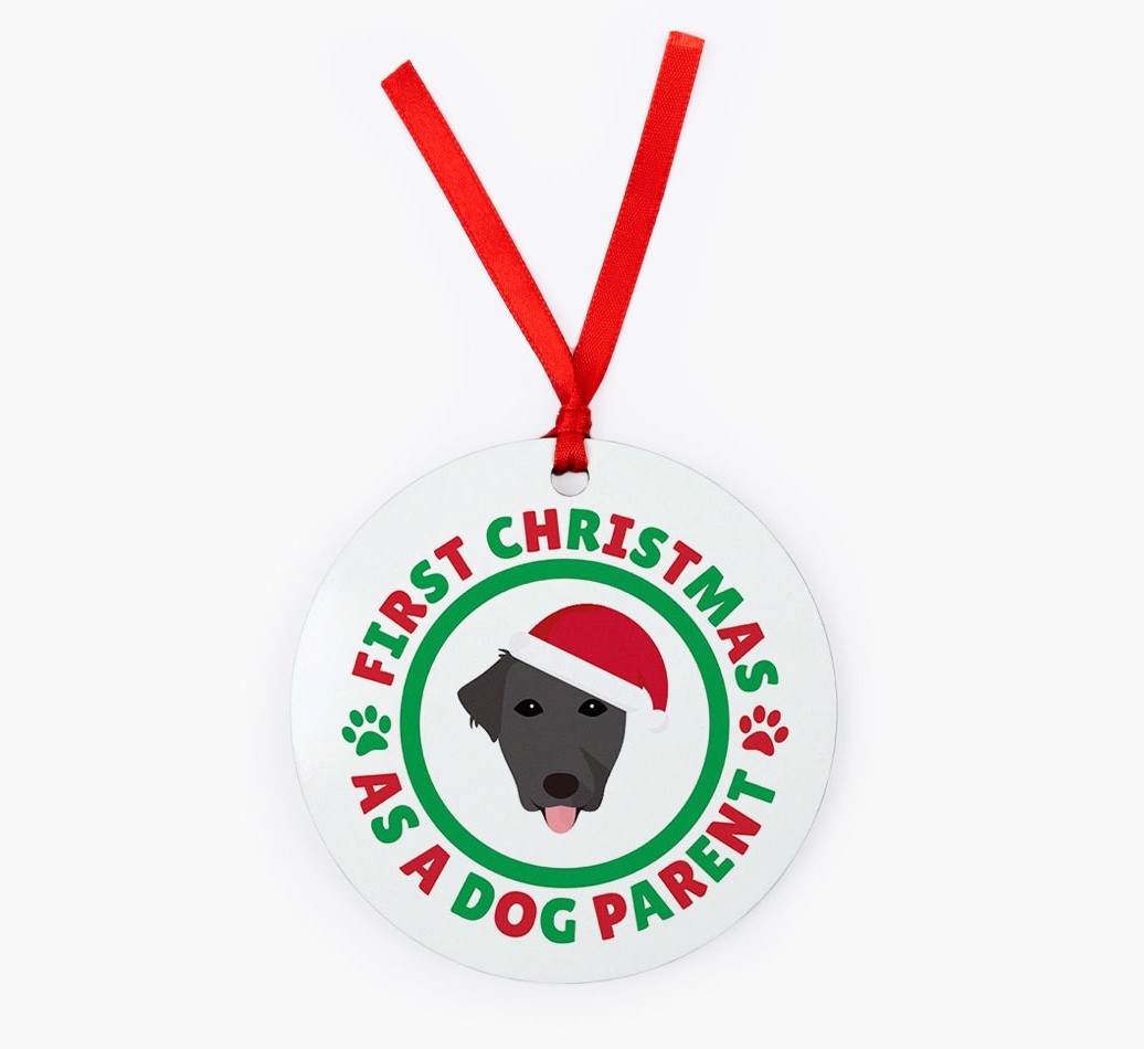 'Dog Parent' - Personalized {breedFullName} Christmas Decoration