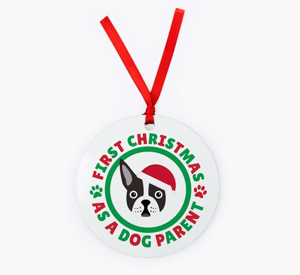 'Dog Parent' - Personalized {breedFullName} Christmas Decoration