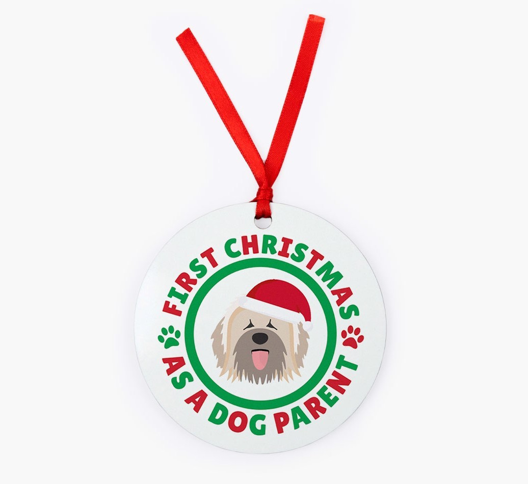 'Dog Parent' - Personalized {breedFullName} Christmas Decoration