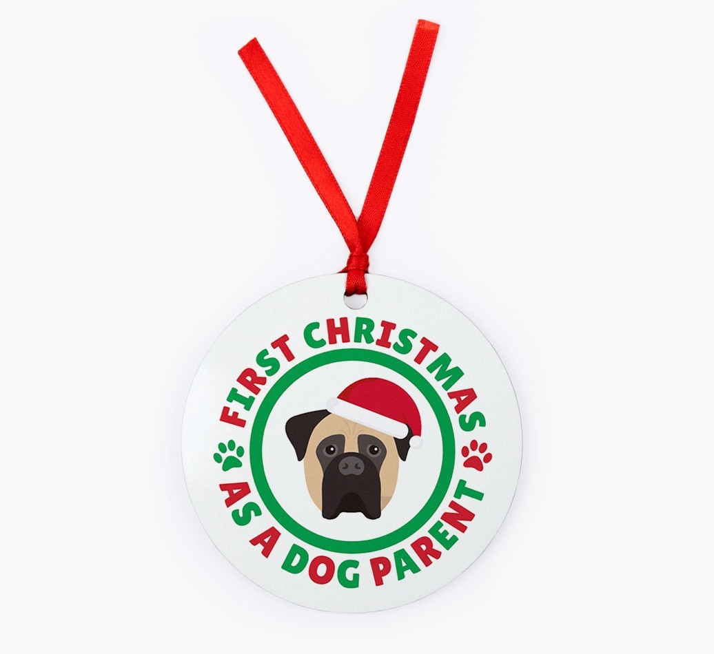 'Dog Parent' - Personalized {breedFullName} Christmas Decoration
