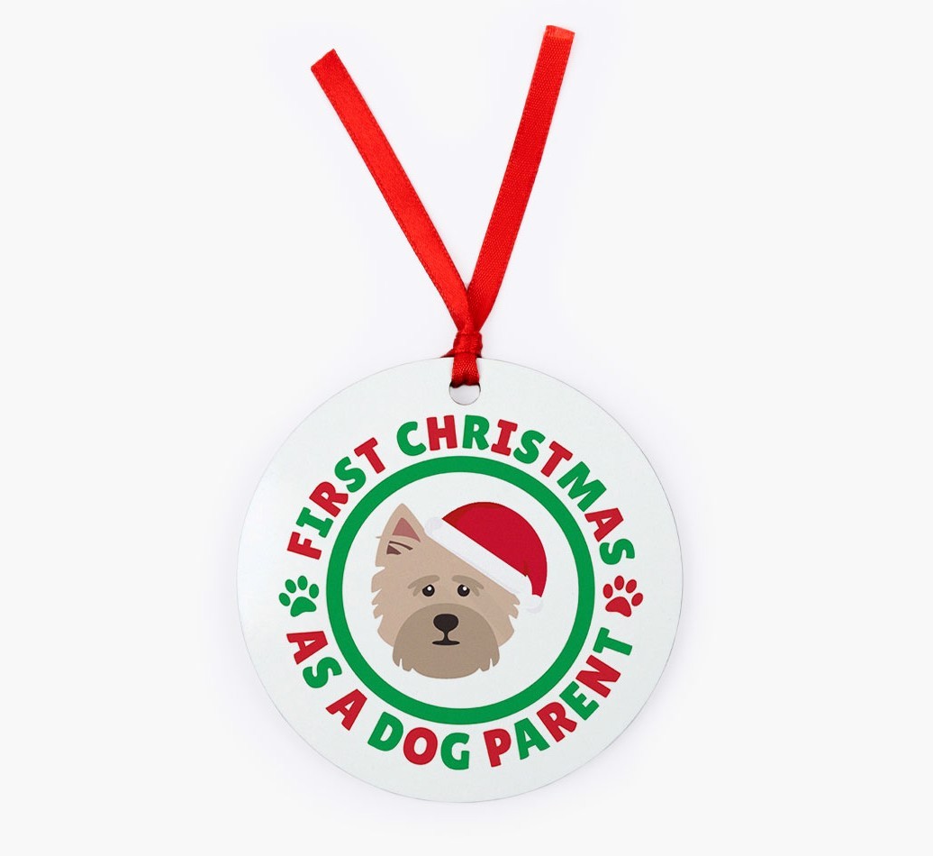 'Dog Parent' - Personalized {breedFullName} Christmas Decoration
