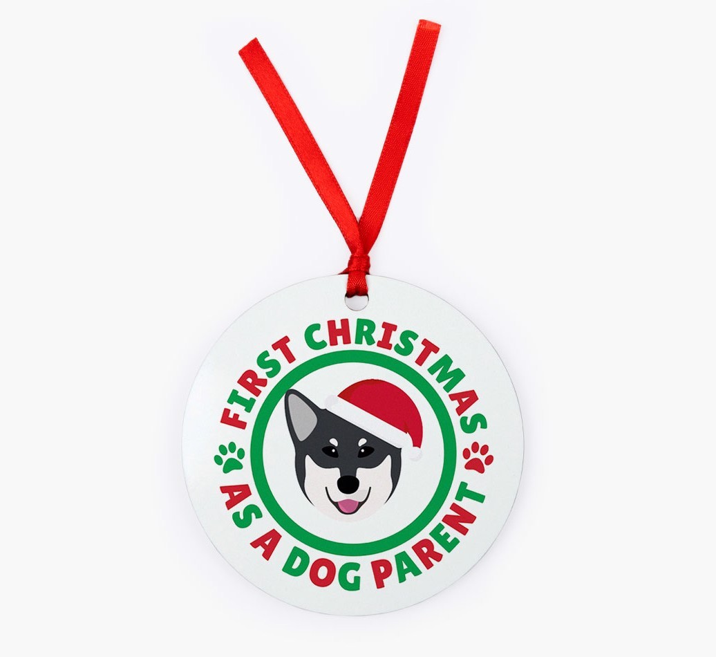 'Dog Parent' - Personalized {breedFullName} Christmas Decoration