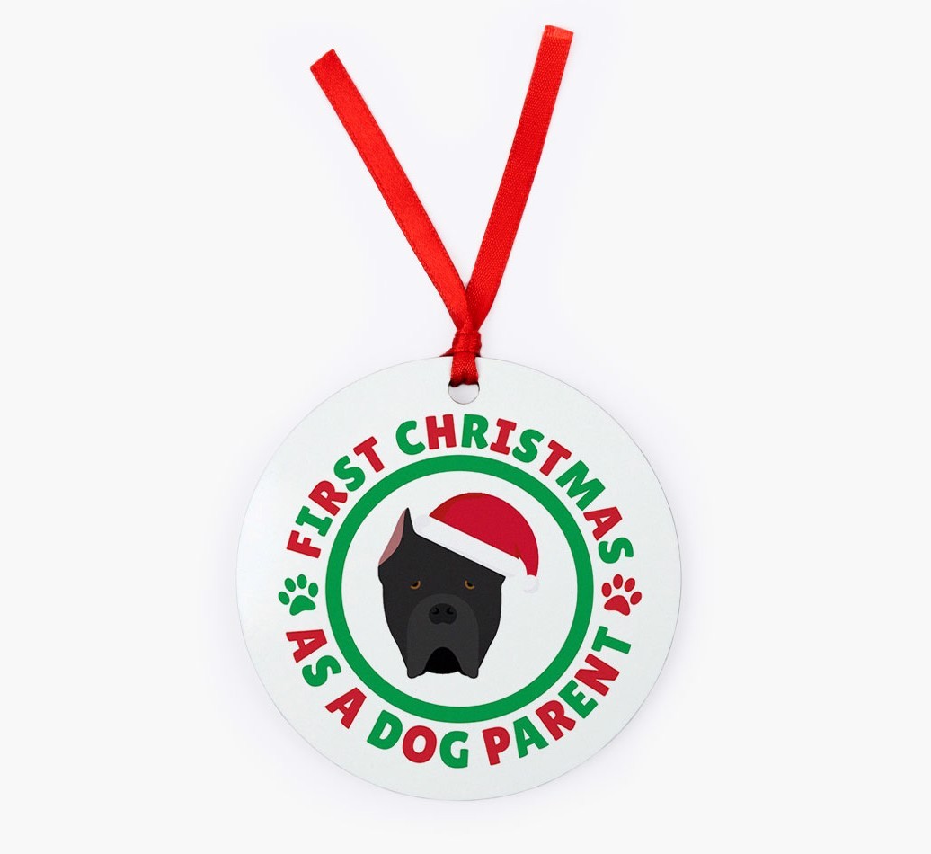'Dog Parent' - Personalized {breedFullName} Christmas Decoration