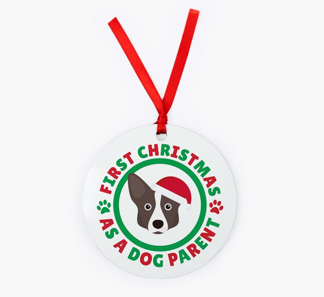 'Dog Parent' - Personalized {breedFullName} Christmas Decoration