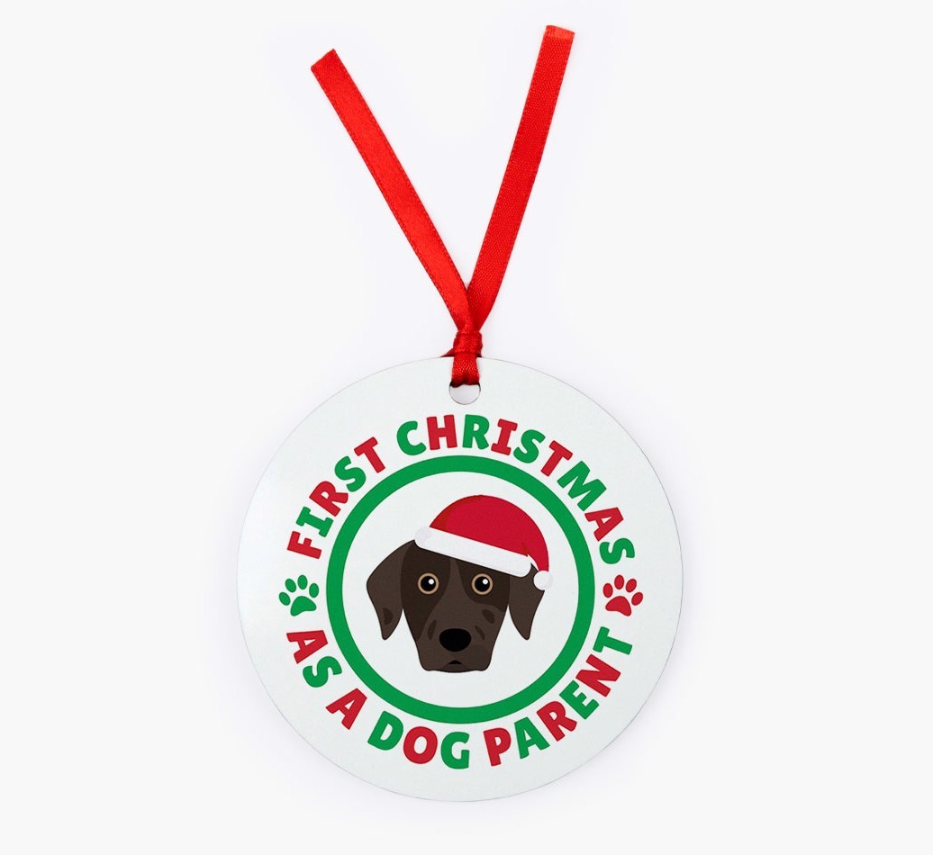 'Dog Parent' - Personalized {breedFullName} Christmas Decoration