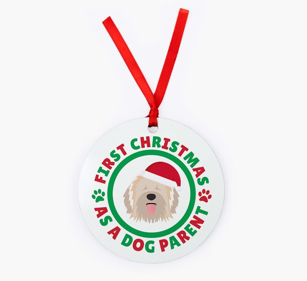 'Dog Parent' - Personalized {breedFullName} Christmas Decoration