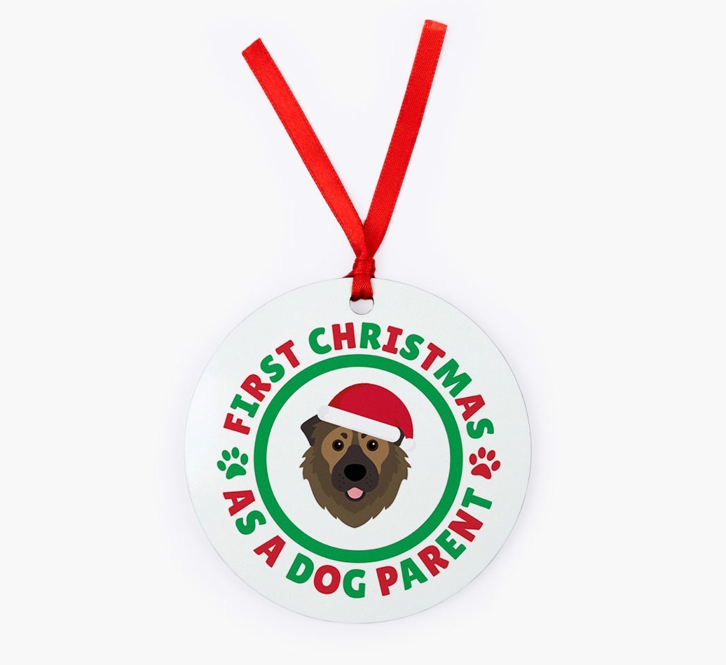 'Dog Parent' - Personalized {breedFullName} Christmas Decoration