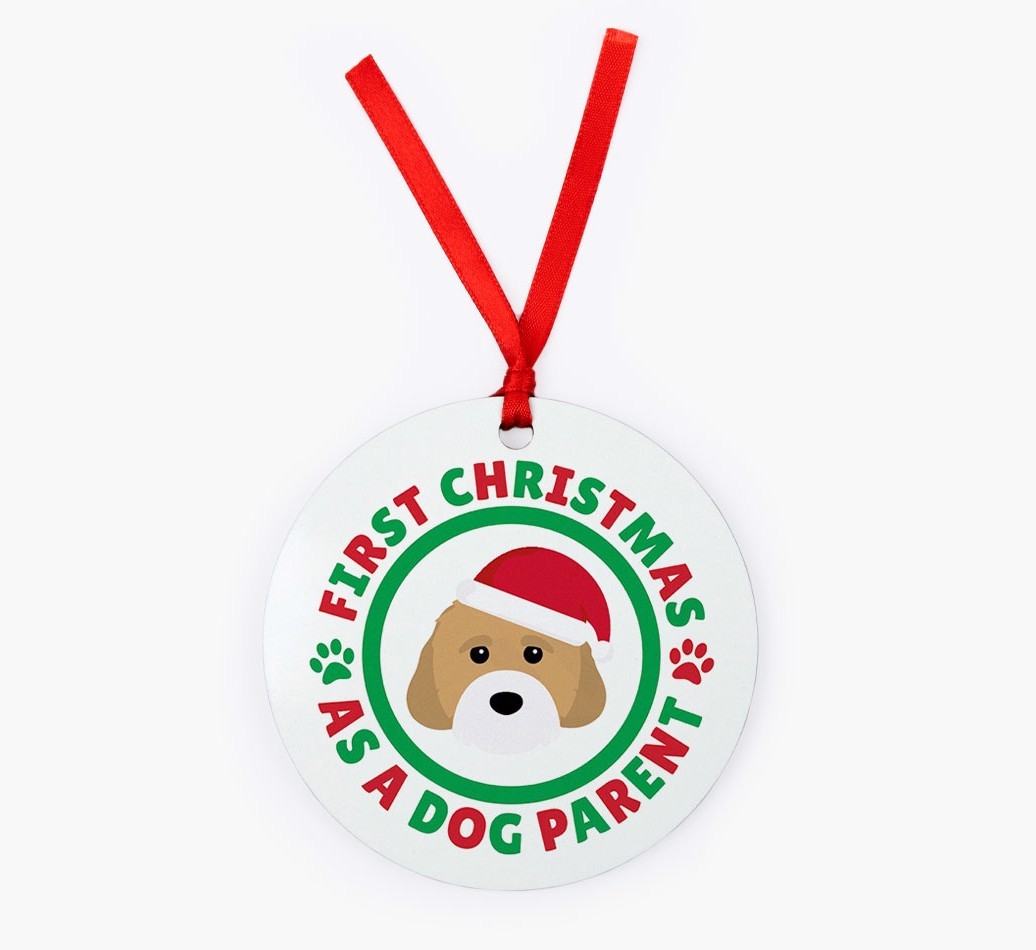 'Dog Parent' - Personalized {breedFullName} Christmas Decoration