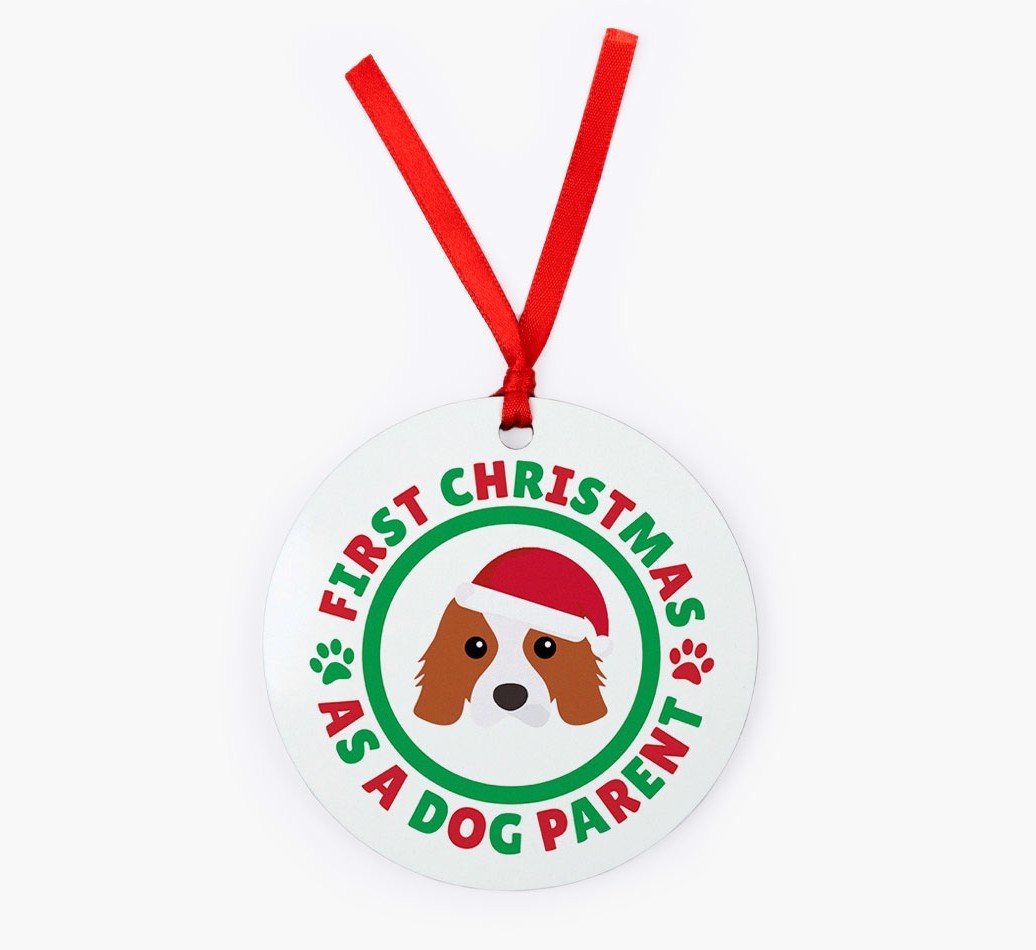 'Dog Parent' - Personalized {breedFullName} Christmas Decoration