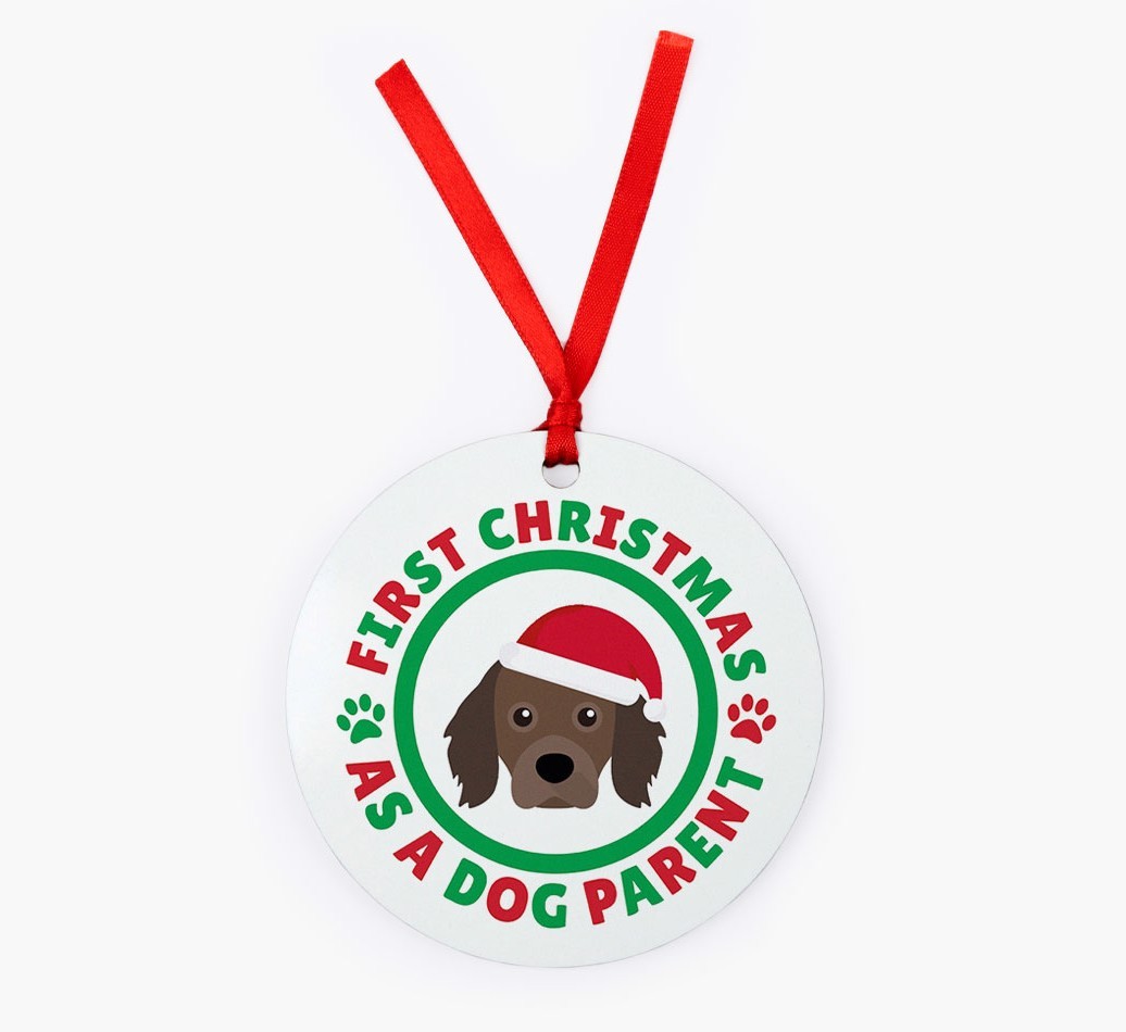 'Dog Parent' - Personalized {breedFullName} Christmas Decoration
