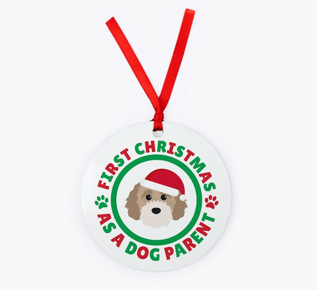 'Dog Parent' - Personalized {breedFullName} Christmas Decoration