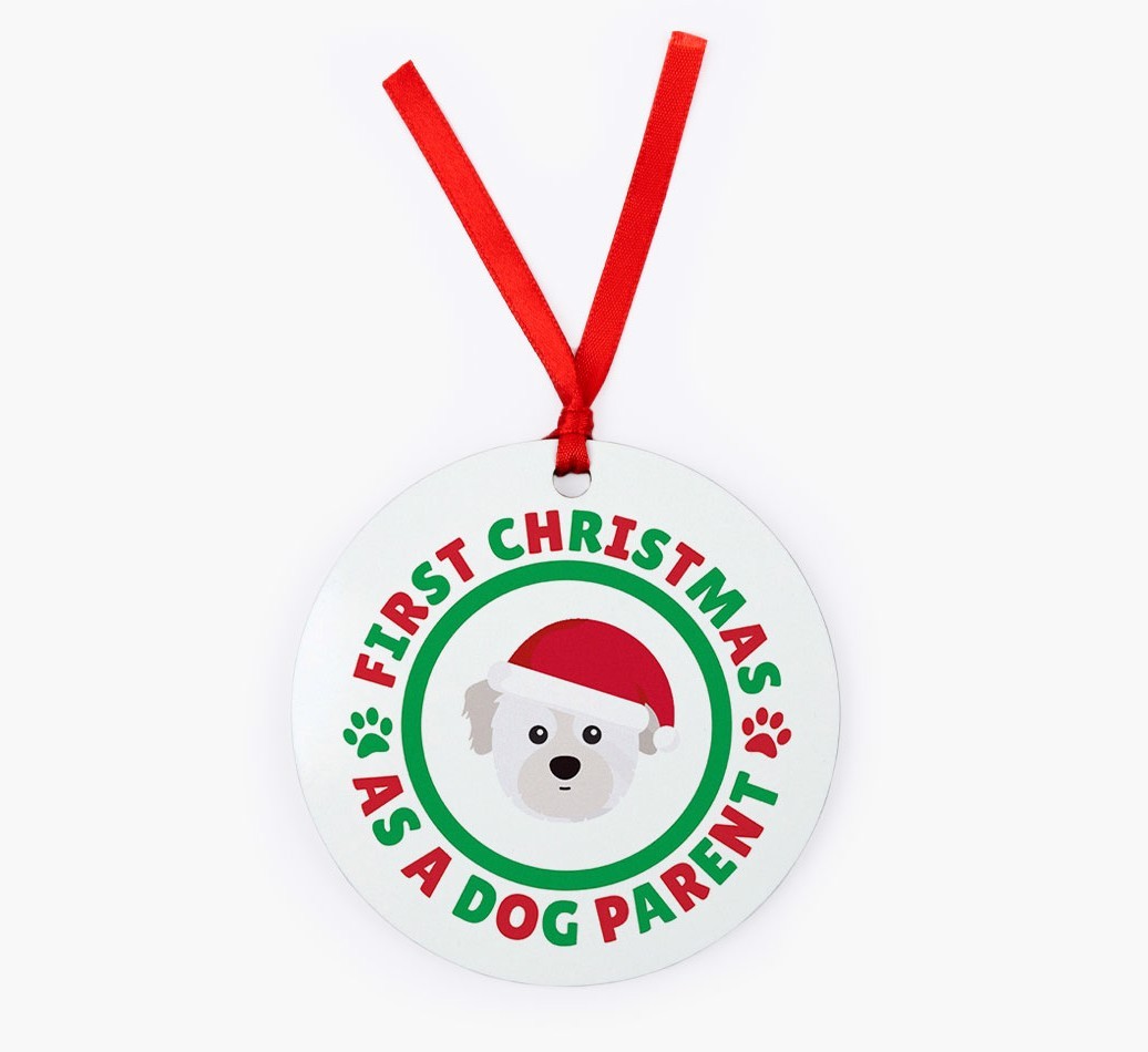 'Dog Parent' - Personalized {breedFullName} Christmas Decoration