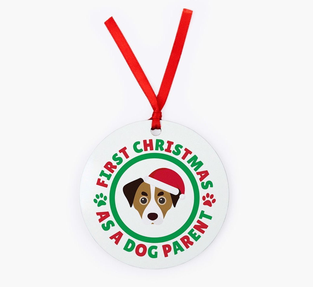 'Dog Parent' - Personalized {breedFullName} Christmas Decoration