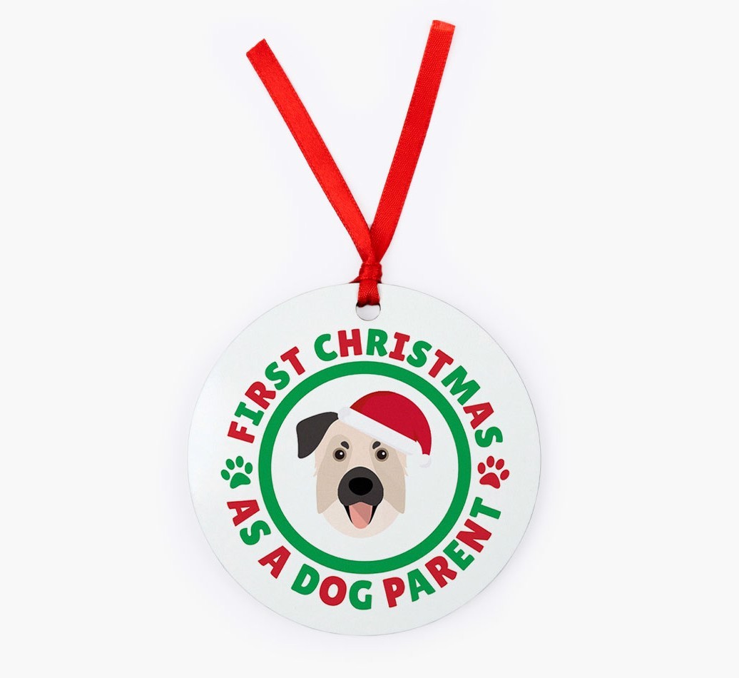 'Dog Parent' - Personalized {breedFullName} Christmas Decoration