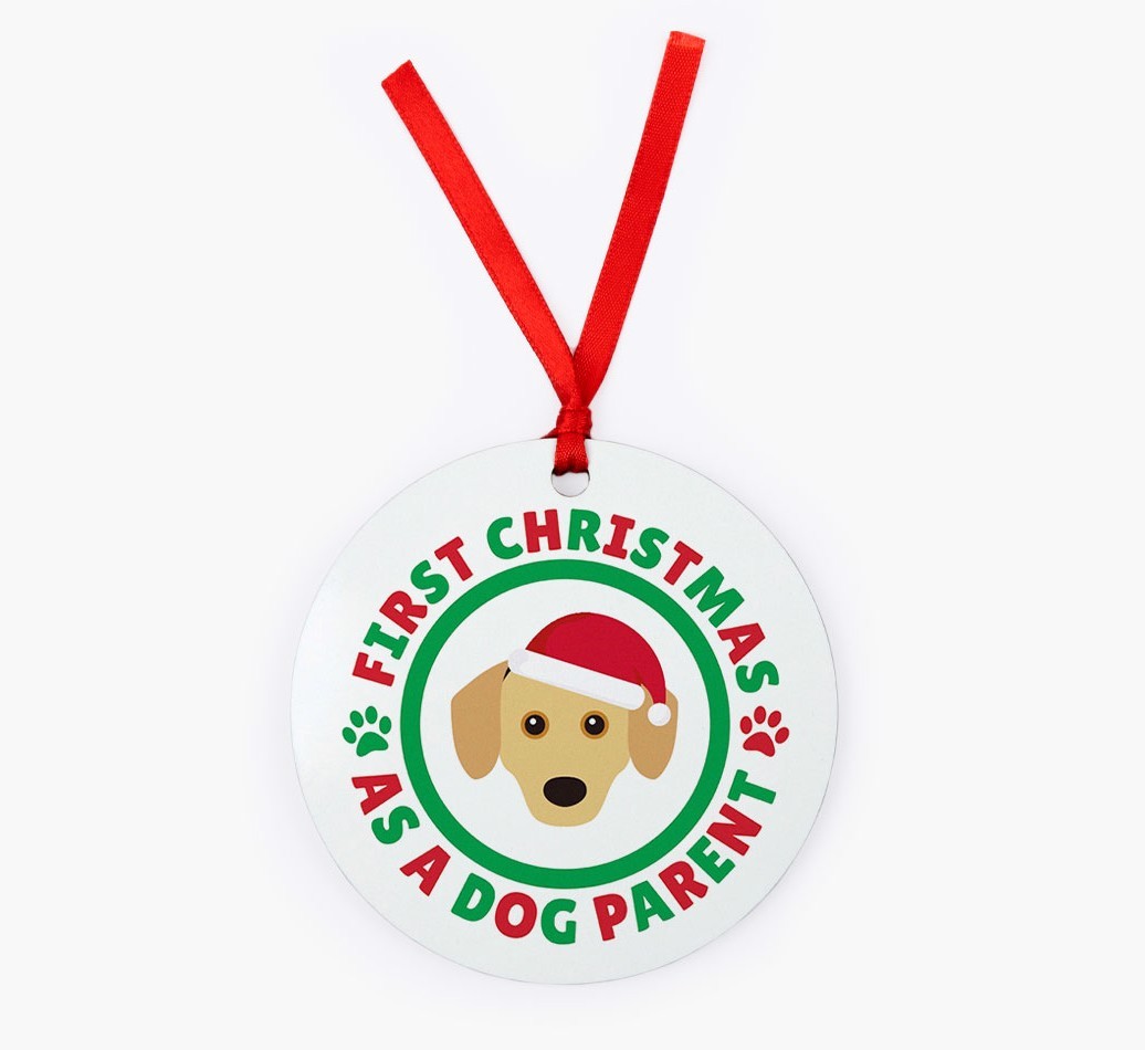 'Dog Parent' - Personalized {breedFullName} Christmas Decoration