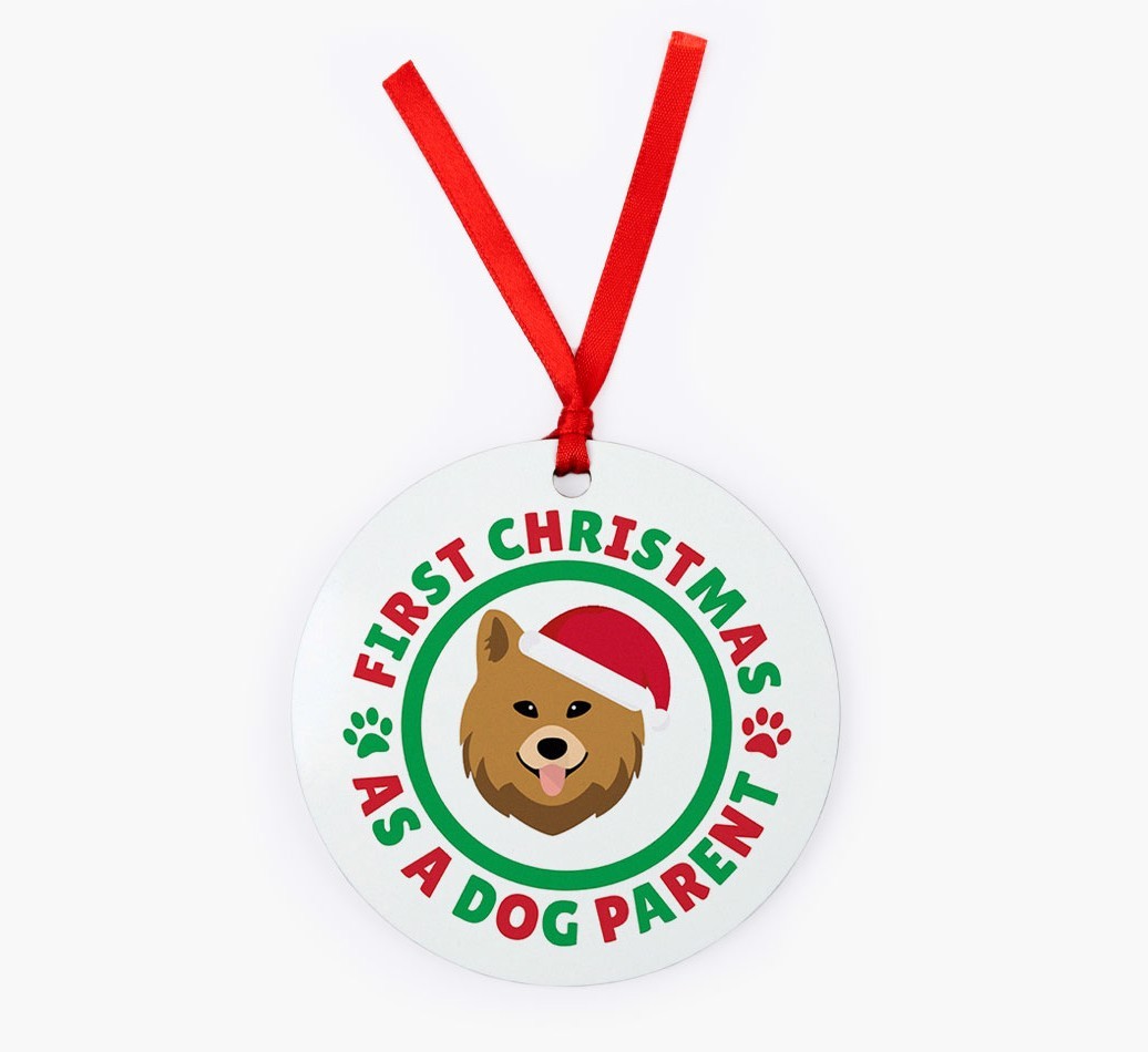 'Dog Parent' - Personalized {breedFullName} Christmas Decoration