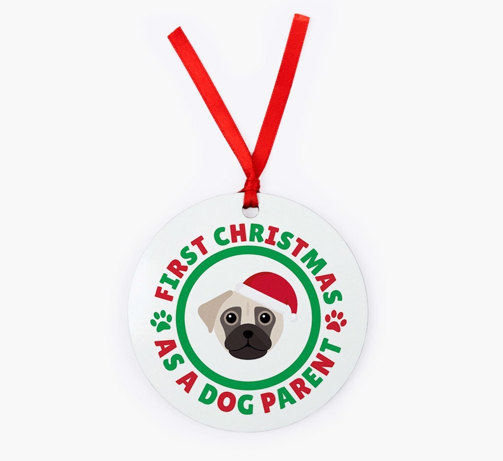 'Dog Parent' - Personalized {breedFullName} Christmas Decoration