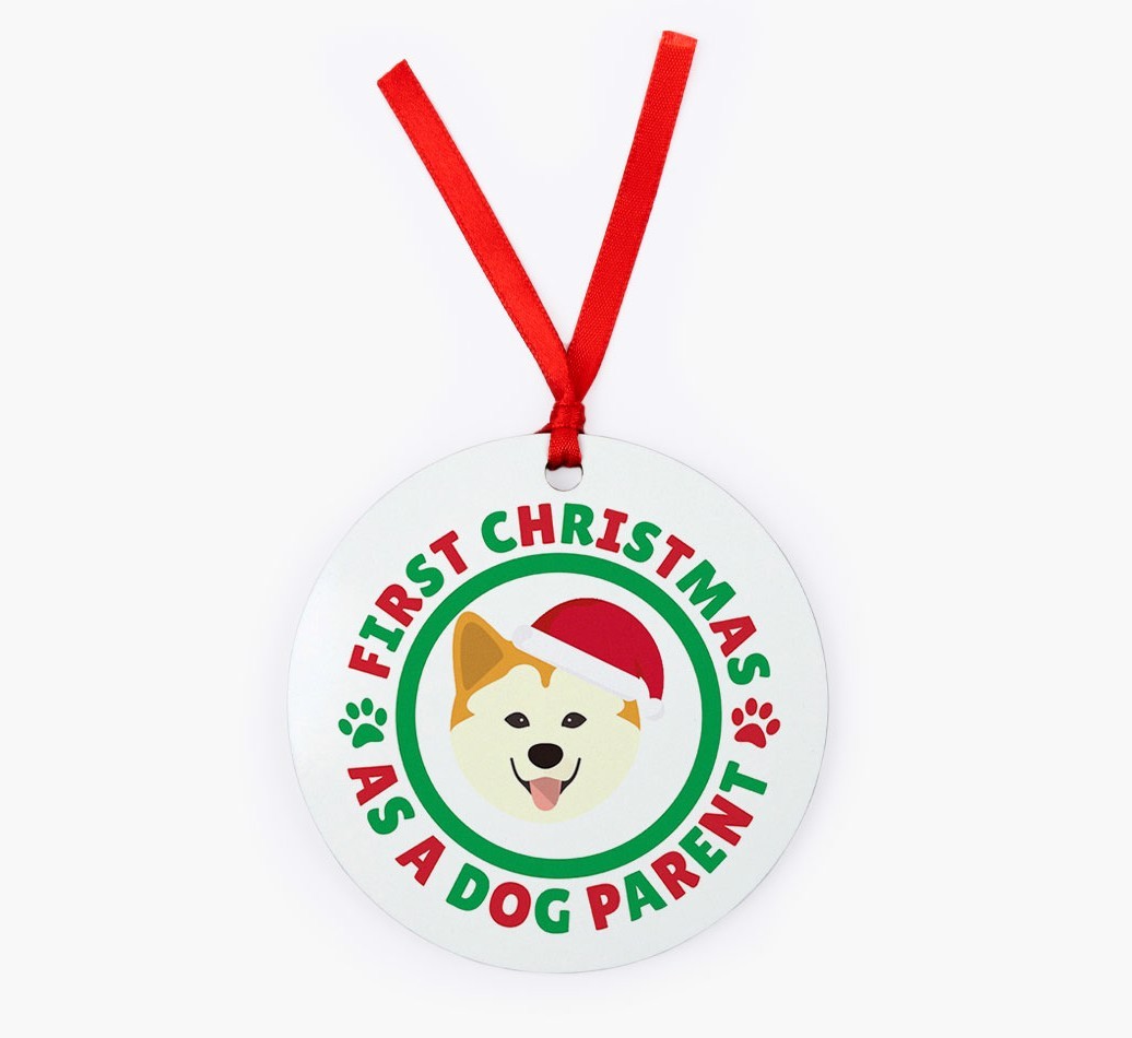 'Dog Parent' - Personalized {breedFullName} Christmas Decoration