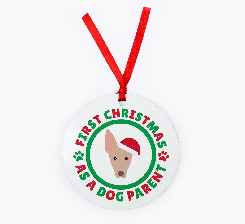 'Dog Parent' - Personalized {breedFullName} Christmas Decoration