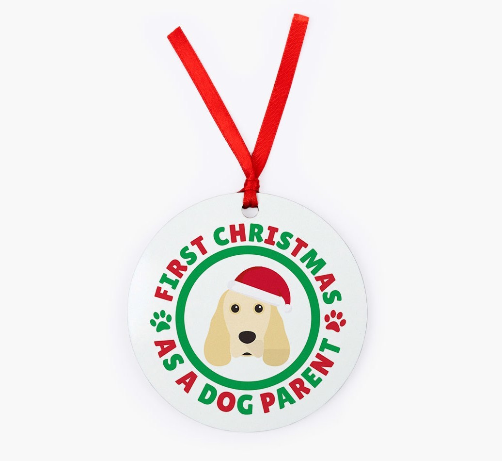 'Dog Parent' - Personalized {breedFullName} Christmas Decoration