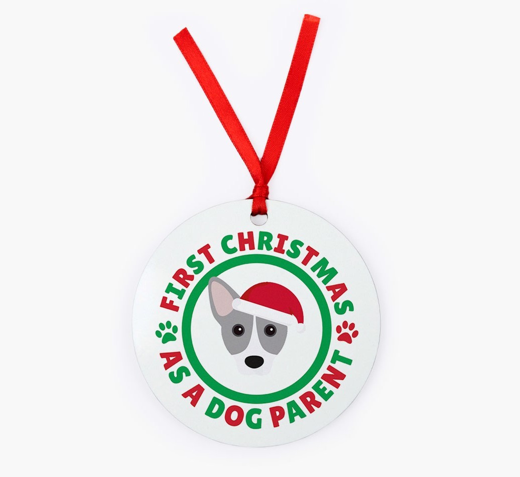 'Dog Parent' - Personalized {breedFullName} Christmas Decoration
