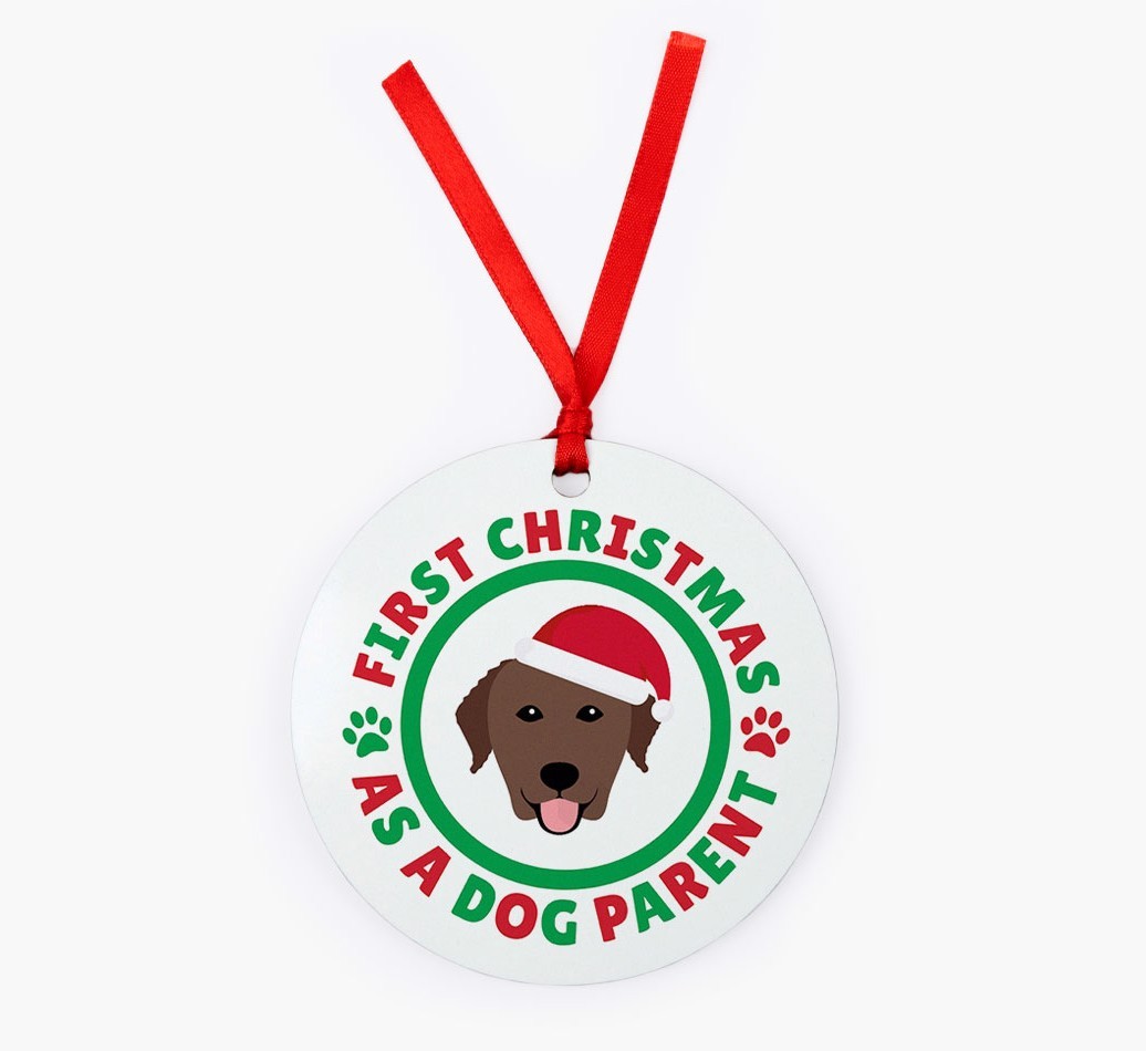'Dog Parent' - Personalized {breedFullName} Christmas Decoration
