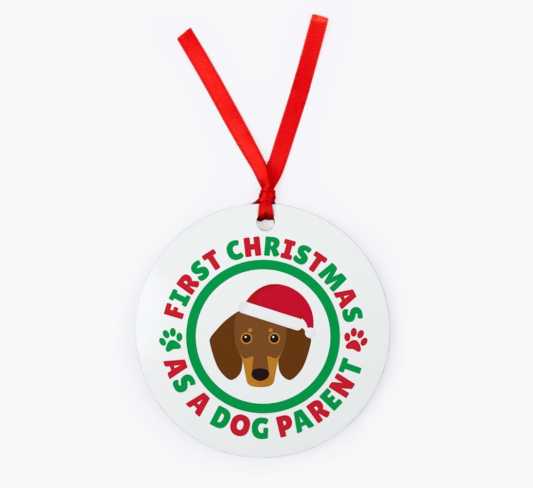 'Dog Parent' - Personalized {breedFullName} Christmas Decoration