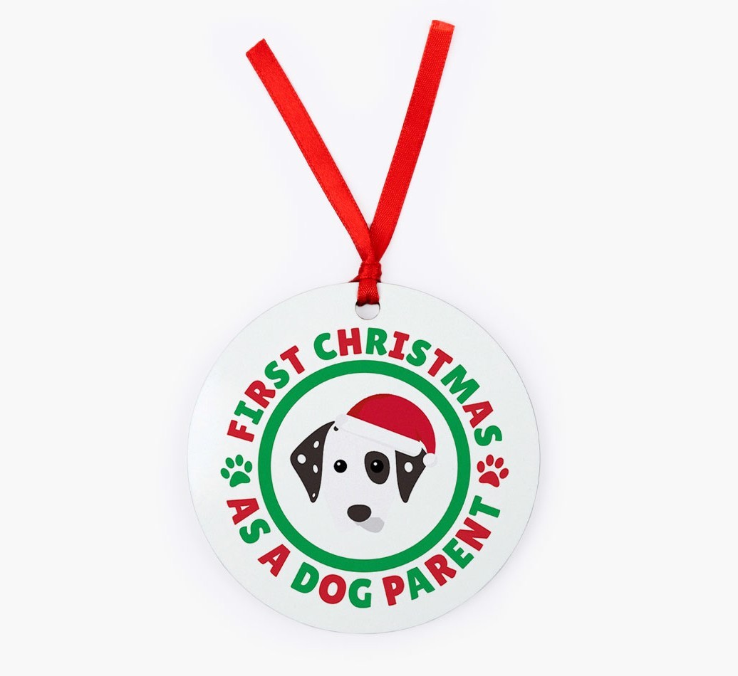 'Dog Parent' - Personalized {breedFullName} Christmas Decoration