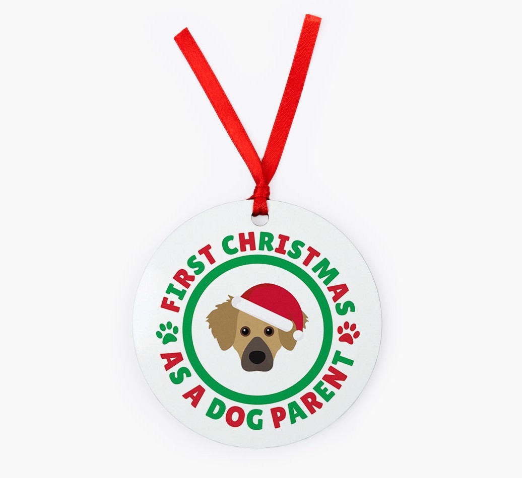 'Dog Parent' - Personalized {breedFullName} Christmas Decoration
