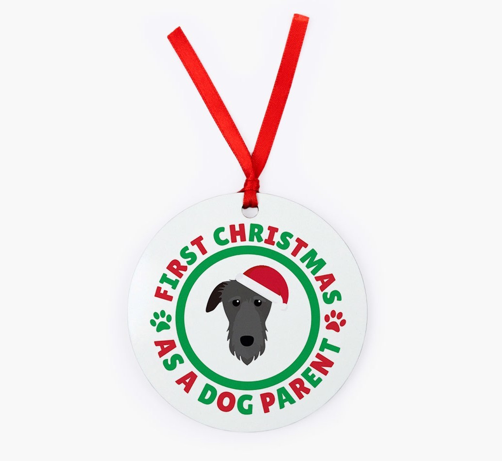 'Dog Parent' - Personalized {breedFullName} Christmas Decoration