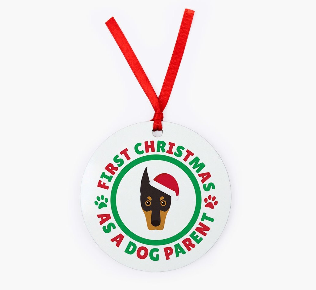 'Dog Parent' - Personalized {breedFullName} Christmas Decoration