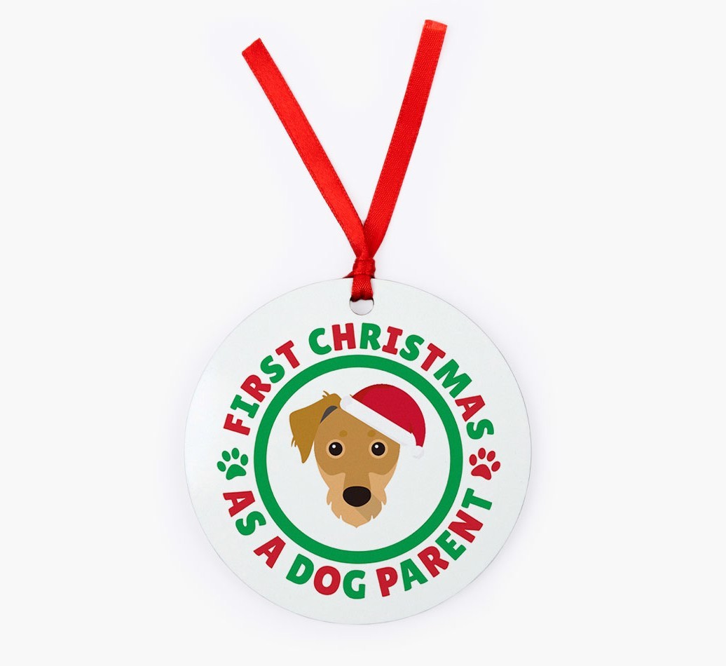 'Dog Parent' - Personalized {breedFullName} Christmas Decoration