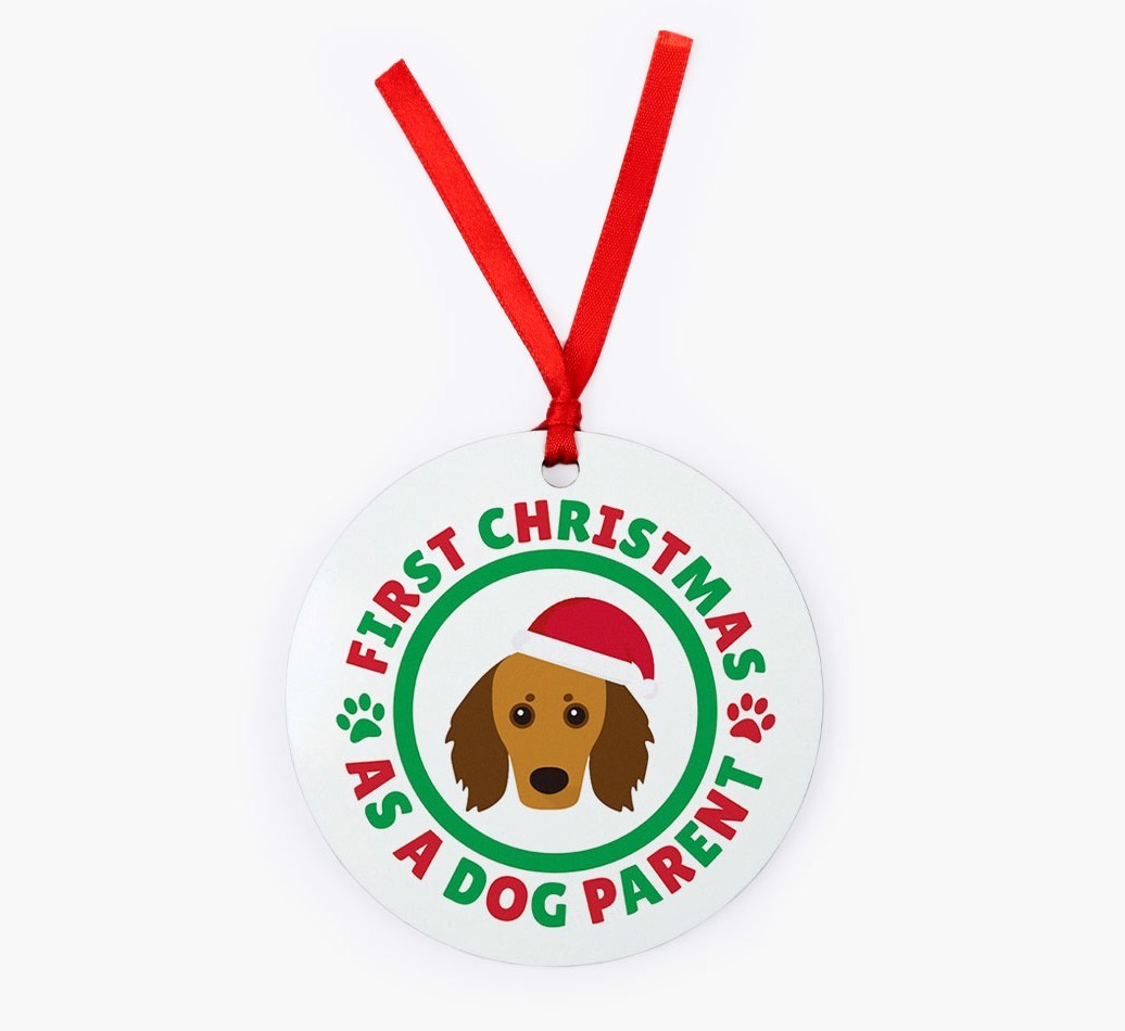 'Dog Parent' - Personalized {breedFullName} Christmas Decoration