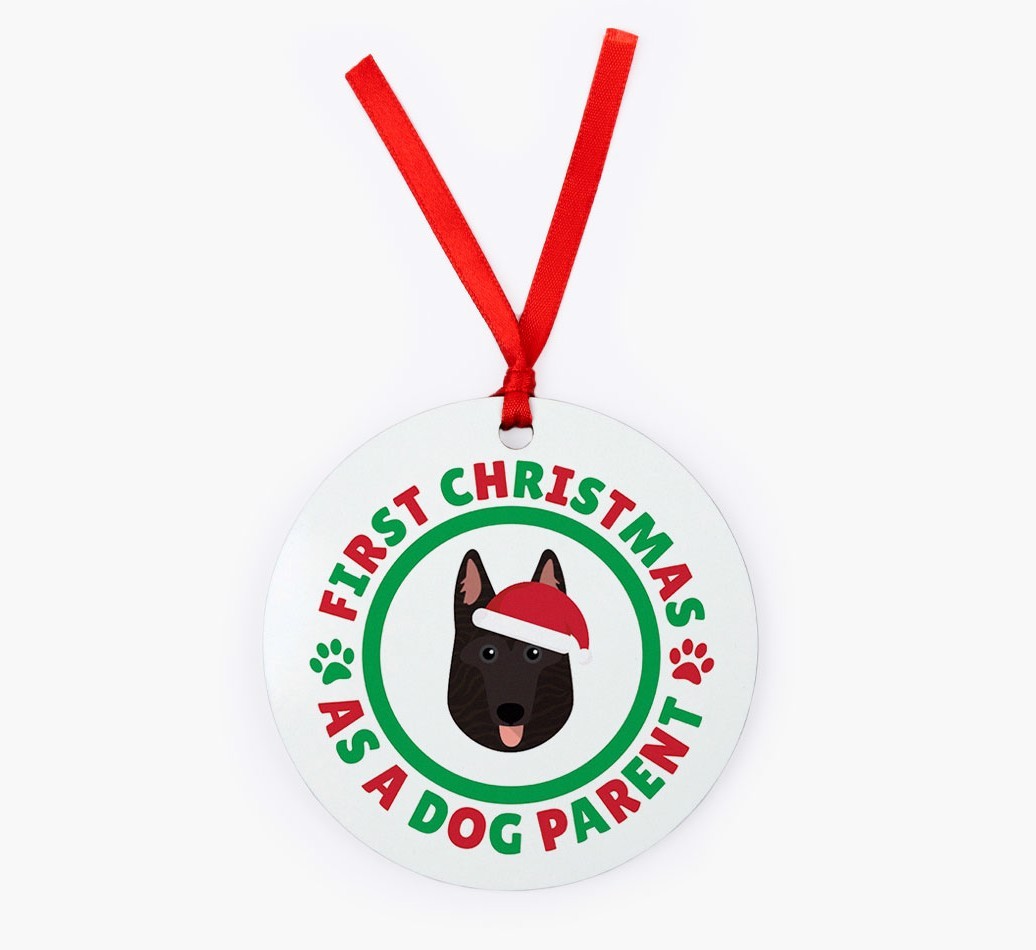 'Dog Parent' - Personalized {breedFullName} Christmas Decoration