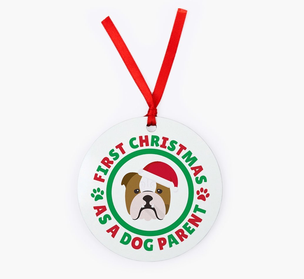 'Dog Parent' - Personalized {breedFullName} Christmas Decoration