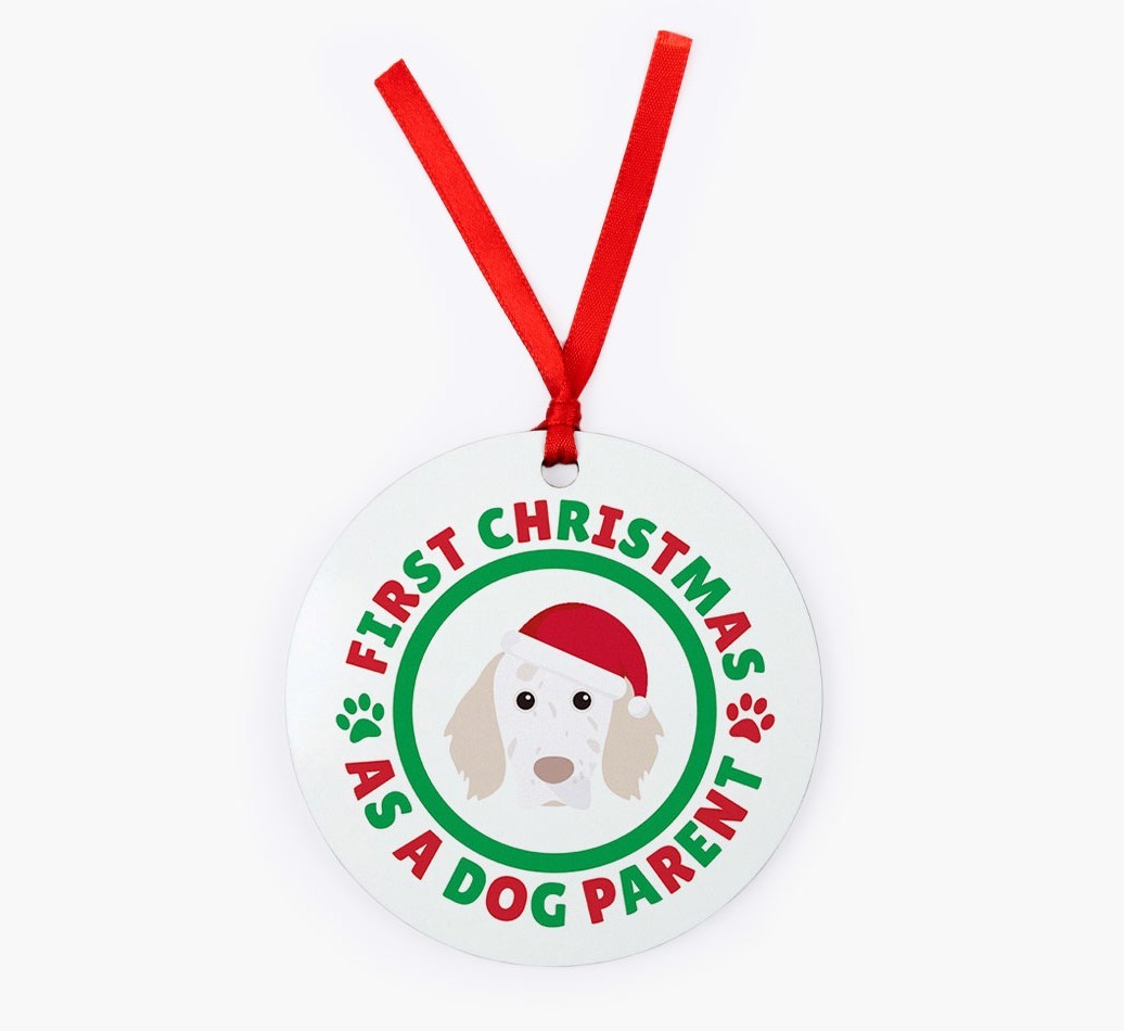 'Dog Parent' - Personalized {breedFullName} Christmas Decoration