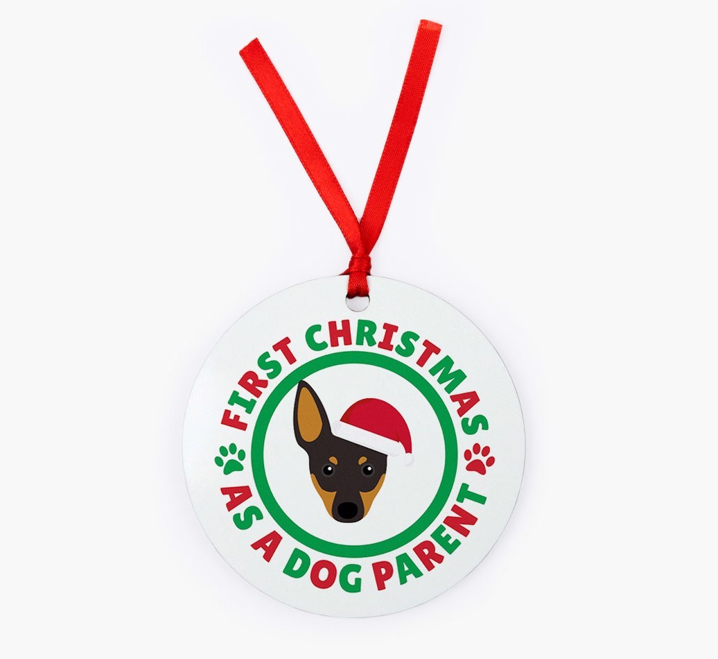 'Dog Parent' - Personalized {breedFullName} Christmas Decoration
