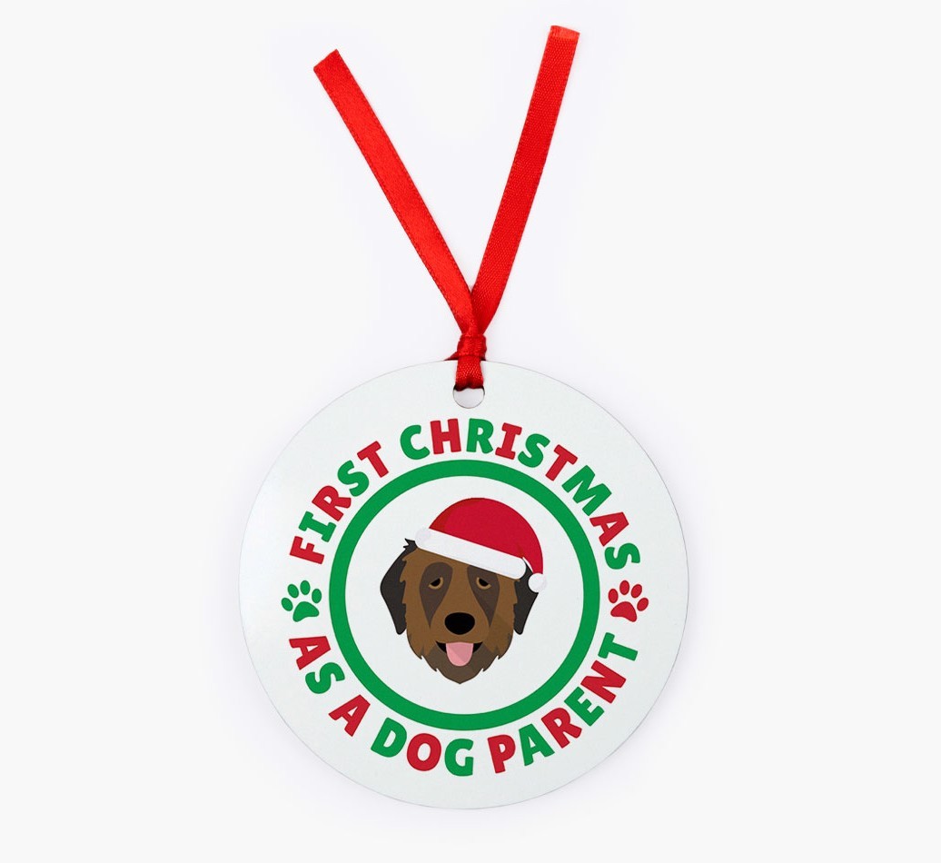 'Dog Parent' - Personalized {breedFullName} Christmas Decoration