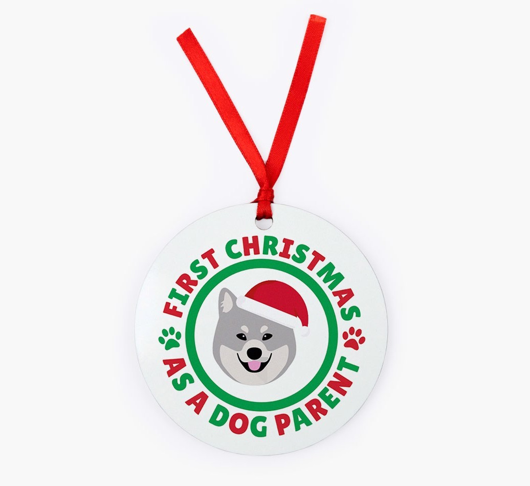 'Dog Parent' - Personalized {breedFullName} Christmas Decoration