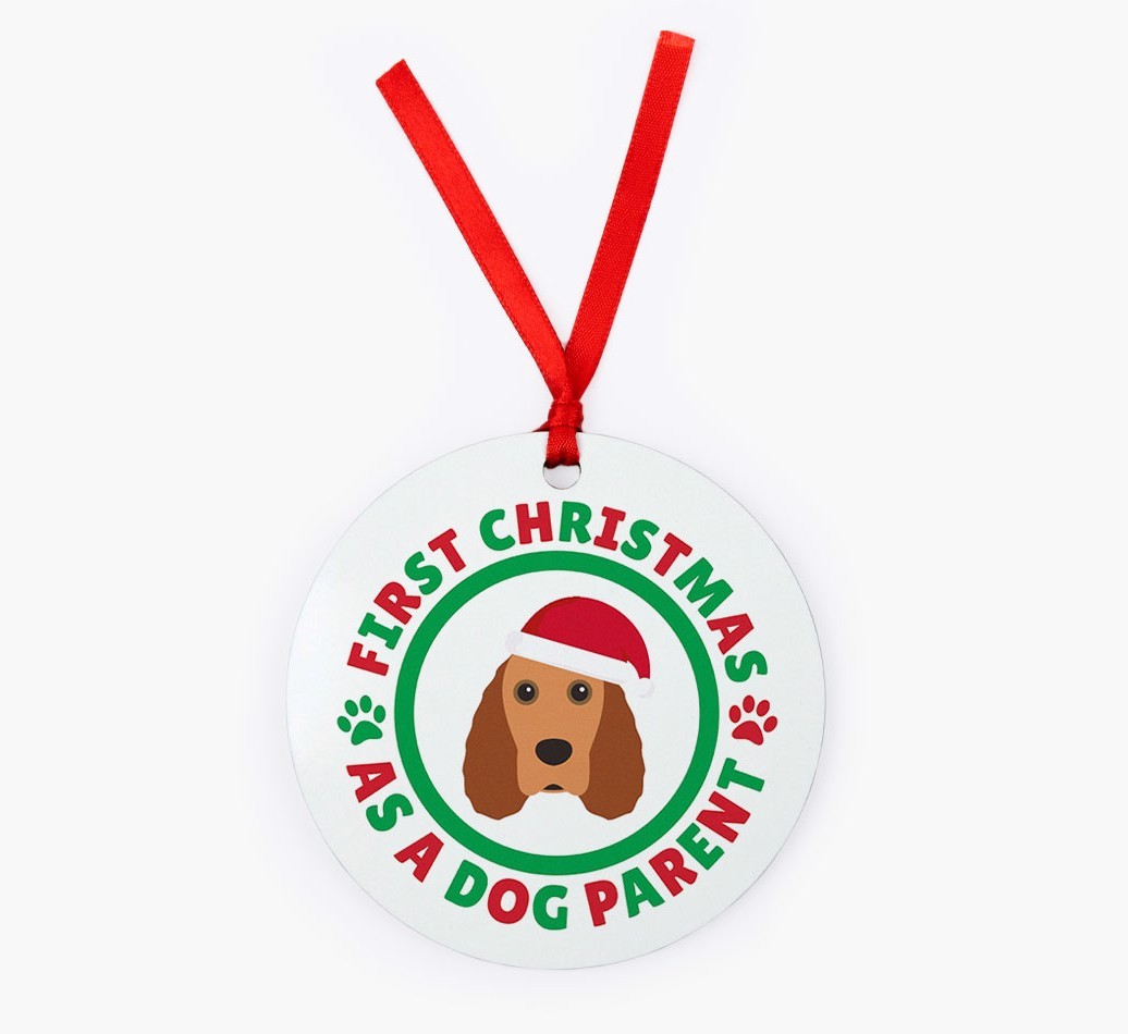 'Dog Parent' - Personalized {breedFullName} Christmas Decoration