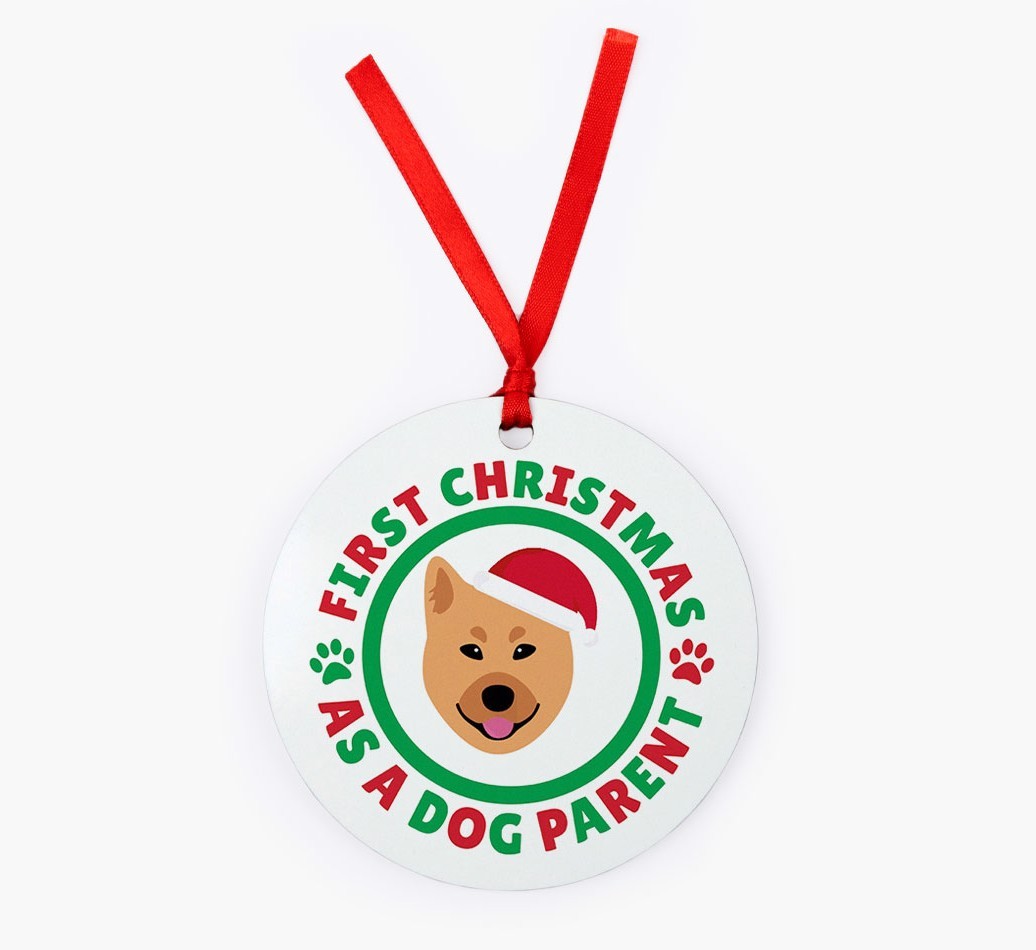 'Dog Parent' - Personalized {breedFullName} Christmas Decoration
