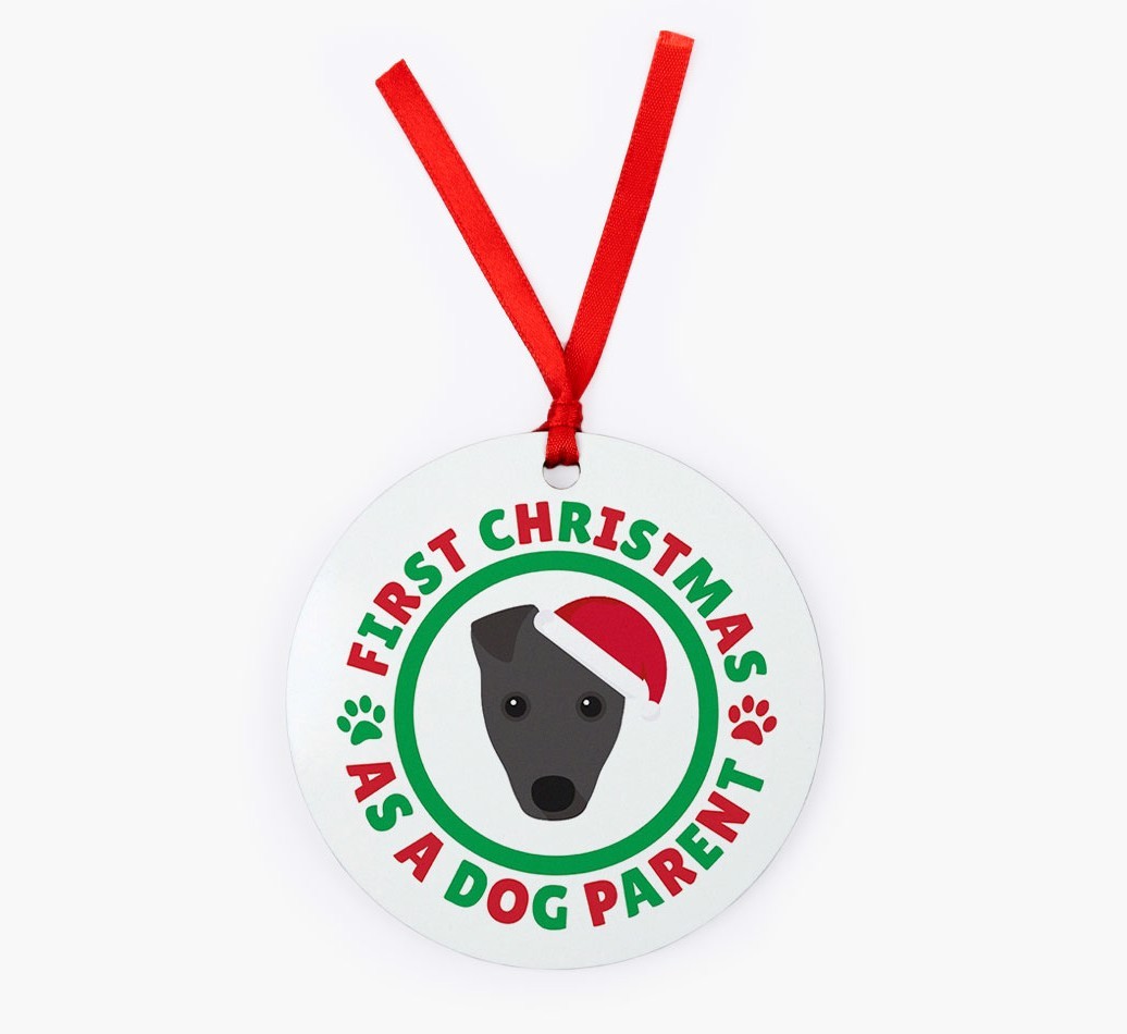 'Dog Parent' - Personalized {breedFullName} Christmas Decoration