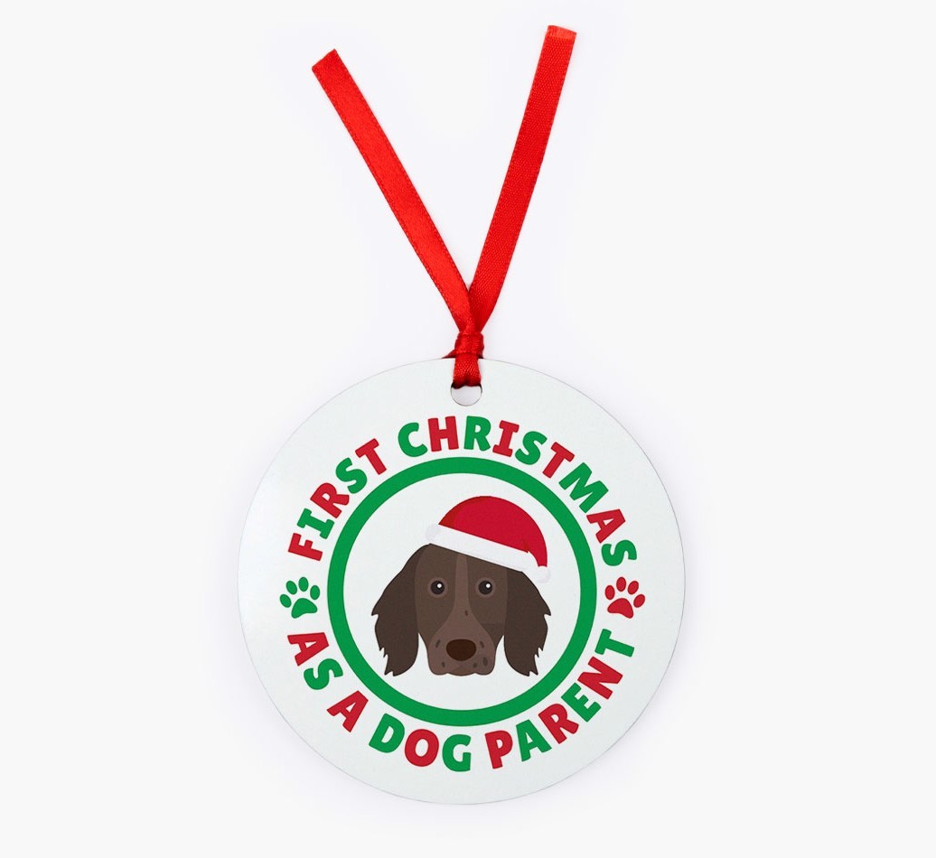 'Dog Parent' - Personalized {breedFullName} Christmas Decoration