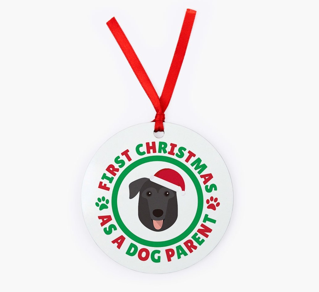 'Dog Parent' - Personalized {breedFullName} Christmas Decoration